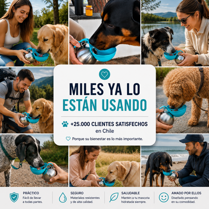 Botella Portátil para Mascotas